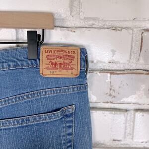 Vintage 90s Y2K Levi’s 515 Boot Cut Mid-rise Rigid Denim Slight Stretch Jeans 12